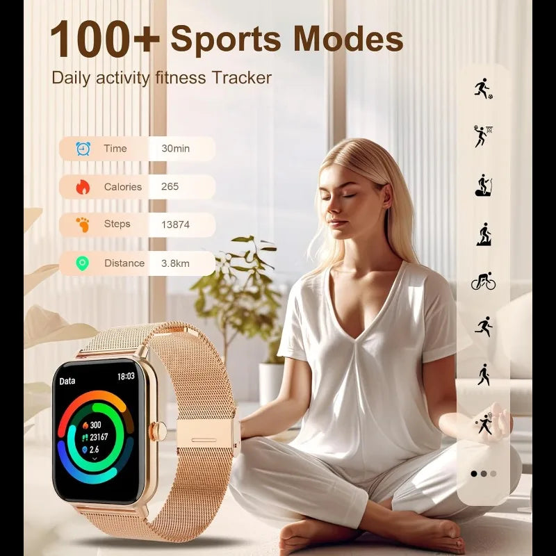 Smart Watch Fitness Tracker - Advanced Wireless Calling